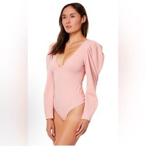 Free People Intimately VaVa Voop Dusty Rose Bodysuit
